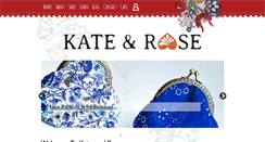 Desktop Screenshot of kate-and-rose.com